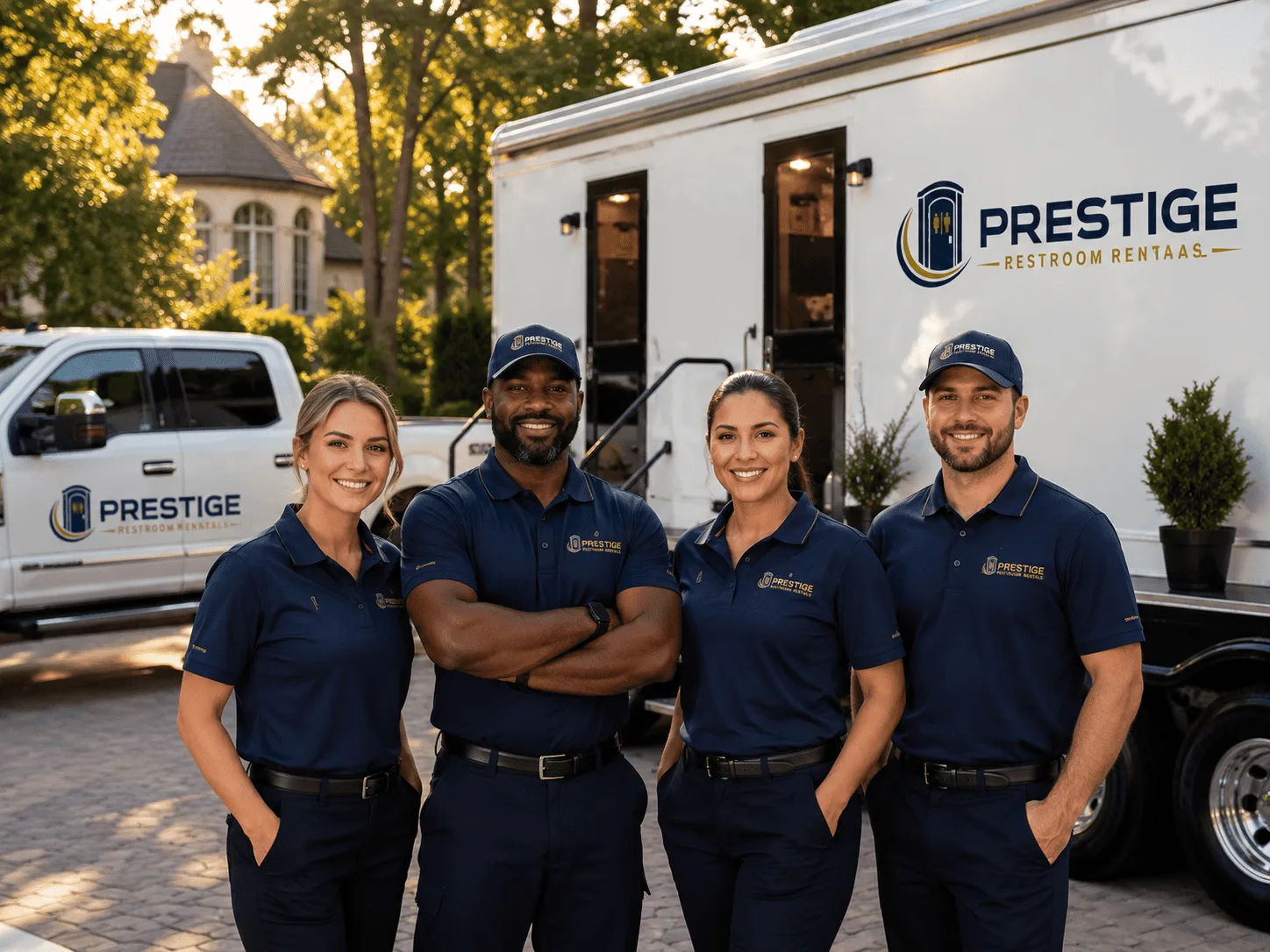 Trusted Luxury Portable Restrooms company in Bucks, AL